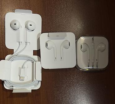 iphone ipad: Yeni Simli Qulaqcıqlar, Apple, rəng - Ağ — 3