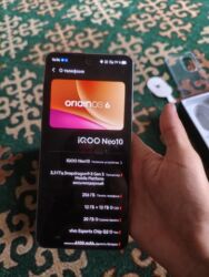 купить монитор для пк недорого: Vivo iQOO 10, Жаңы, 256 ГБ, түсү - Ак, 2 SIM