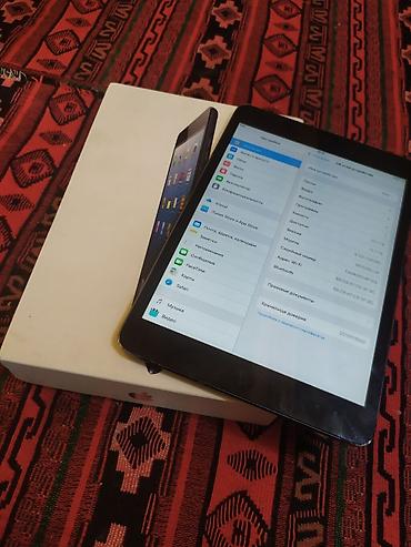 ipad mini 7: Sekildeki kimidi islekdi qutusu var adaptoru yoxdu,yaddas 16Gb.Qiymet — 4