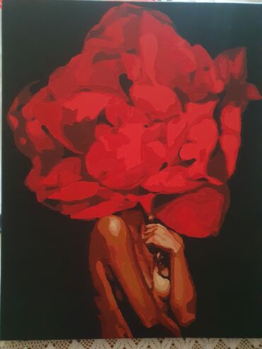 Şəkillər, tablolar: Kətan uzərində cəkilibəl ısiakril boya, 50/40 Холст, акриловые — 5