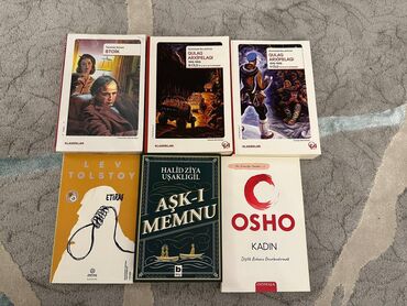 Bədii ədəbiyyat: ‼️Çox münasib qiymətə satılır, yeni və orginal kitablar‼️ Satış — 5