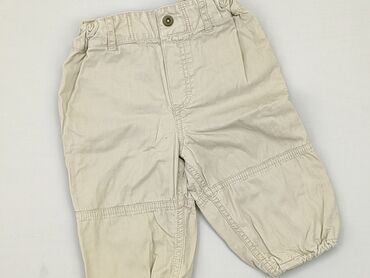 h m jeansy: Baby material trousers, 6-9 months, 68-74 cm, H&M, condition - Very good