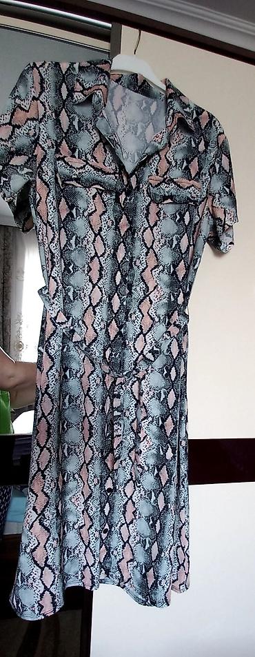 мельхиор цена: Повседневное платье, Миди, Zara, XL — 6