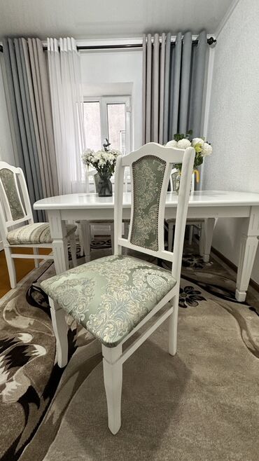 Кухонные столы: Кухонный стол, Б/у, Прямоугольный, Нераскладной — 5