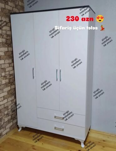 Masa və oturacaq dəstləri: Yeni, Açılan, 3 qapılı Düz dolab, Qarderob, paltar dolabı, Azərbaycan