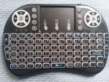 Računarska oprema: Mini Keyboard bežična tastatura i mis sa pozadinskim osvetljenjem nova