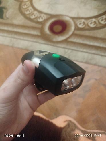 Velosiped aksesuarları: Velosiped üçün ön işıq və siqnal cihazı - Güclü LED farası: Gecə — 1