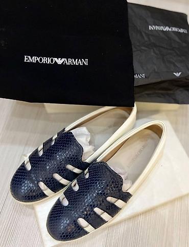 Эспадрильи Emporio Armani - Модель: X3J054 (на коробке) - Стиль