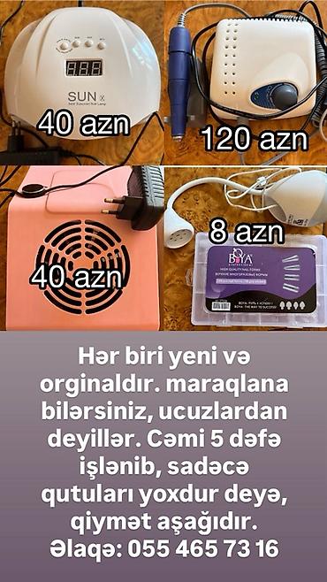Красота и здоровье: Manikür və gel lak üçün peşəkar avadanlıq dəsti Tərkib: - SUN X 54W — 1