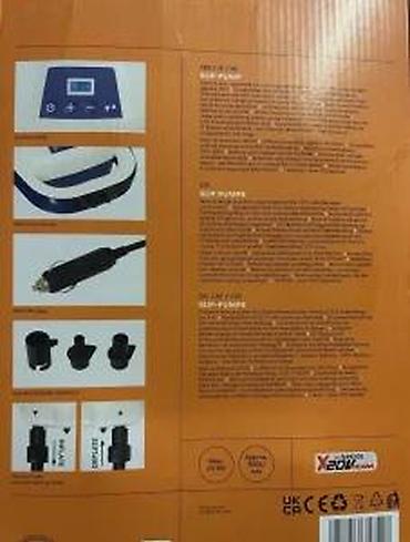 Kompresori za vazduh: CRIVIT CSPA 20-Li A1 – električna SUP pumpa - Napajanje: 12 V (auto — 13