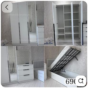 2 el carpayi: İkinəfərlik çarpayı, Dolab, Yeni — 1