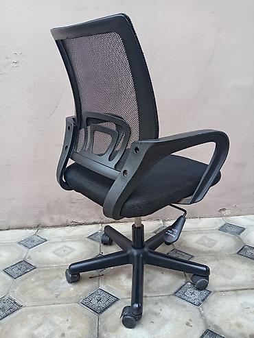 Ofis və oyun kresloları: İşlənmiş, Təkərli, Qolları tənzimlənir, Parça — 4