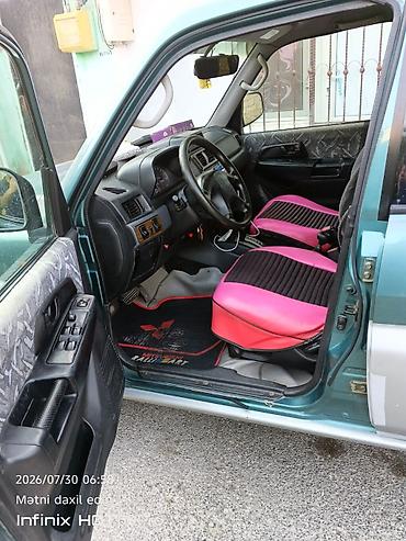 1.9 dizel motor: Mitsubishi Pajero Mini: 1.8 l | 2026 il 374384 km Ofrouder/SUV — 2