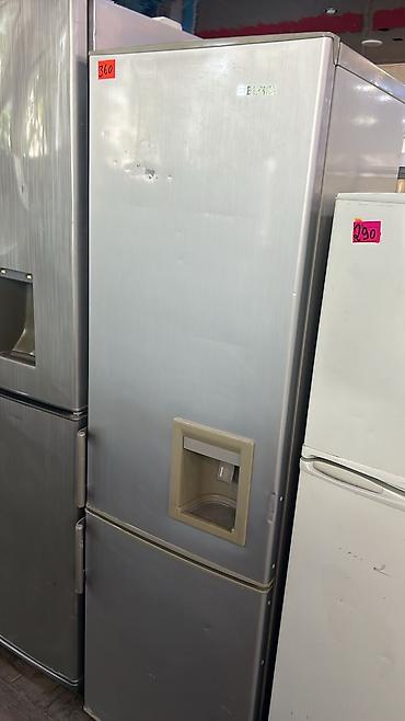 Soyuducu, alt kamera dondurucu tipli, gümüşü korpus. Xüsusiyyətlər: -