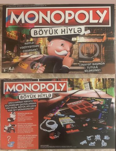 Oyuncaqlar: Monopoly böyük hiylə Azərbaycan dilində istifadə olunmayıb sadəcə