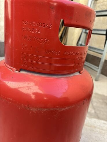 номер для дома: Газовый баллон 27л, заказывали с РФ
