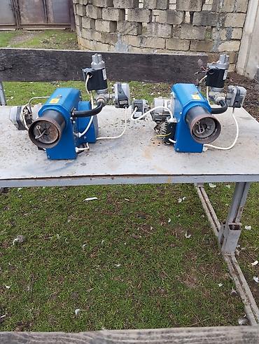 Kombilər: Qaz brülörü dəsti – 2 ədəd Təsvir: - Qazla işləyən brülör qurğuları — 3