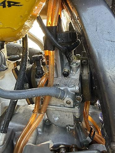 мотор дизель: Кроссовый мотоцикл Suzuki RM (двухтактный) Обьем 250 кубов Эндуро — 10
