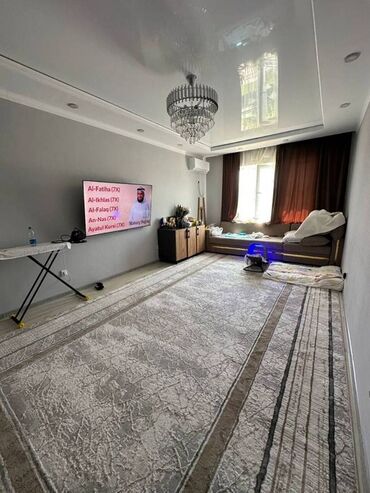сдаю 1 комнатную квартиру кок жар: 1 комната, 52 м², Элитка, 9 этаж, Евроремонт