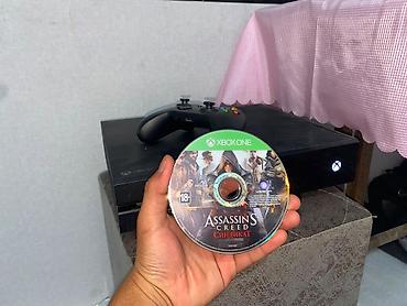 цены на xbox: Xbox one 
360gb 
Dick +1 
Assasins creed — 2