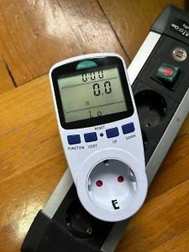 Ostali merni alati: Merač potrošnje električne energije – utični (šuko) Opis: - Digitalni — 14