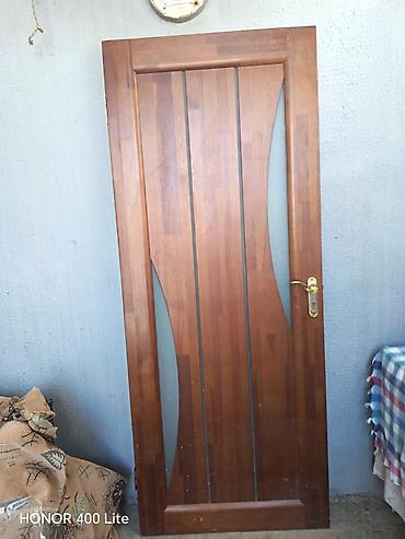 agaclar: Yataq otağı üçün İşlənmiş Otaq qapısı 90x205 sm Naliçnik ilə, Zəmanətsiz, Ünvandan götürmə — 3