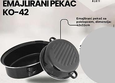 džezva: CENA: 6000 DIN Ovaj pekač sa poklopcem, dimenzija 42×32 cm, idealan — 1