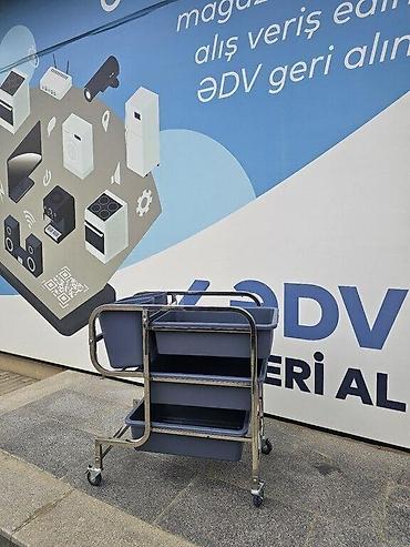 Оборудование для магазинов: Təmizlik arabası Balaca model 400AZN Böyük model 450AZN Nerjavik — 4