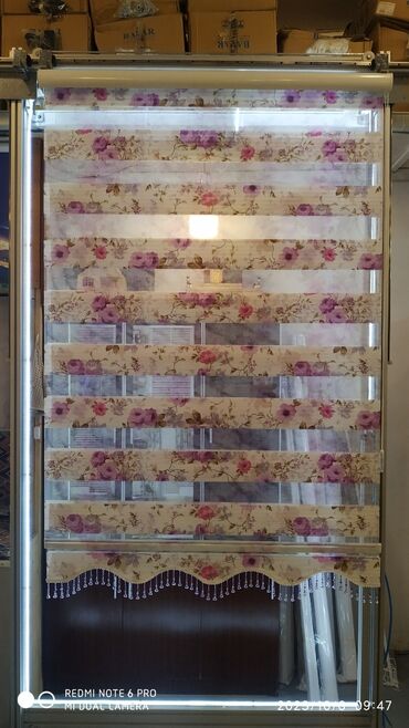 Jalüzlər: Zebra stor pliccell dikey tül fon perde Topdan ve perakende satış — 15