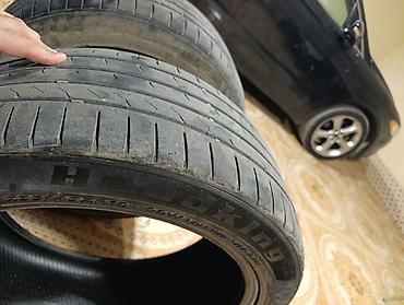 Шины: 235/45R18 cütü 50azn normal vəziyyətdədir eyriliyi yoxdur balansda — 3