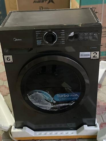 6: Стиральная машина Midea 6kg - Загрузка: 6 кг - Цвет: графит/черный — 5