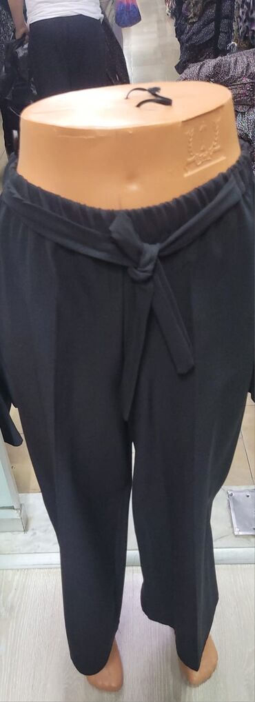 Qadın şalvarları: Qadın şalvari - Model: Qeniş kəsimli, ətək effektli şalvar (palazzo — 10