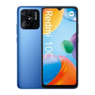 xiaomi 12 x купить: Redmi 10C, 128 GB, rəng - Göy