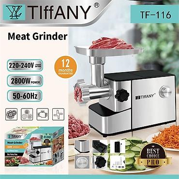 ət maşini: Ət çəkən maşın 2200 Vt, Revers ilə, Yeni — 1
