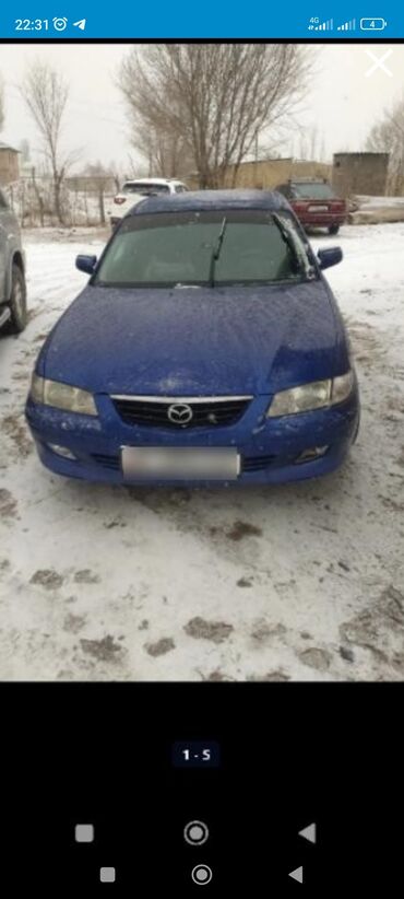 автомобиль талас: Mazda 626: 2000 г., 2 л, Механика, Газ, Седан