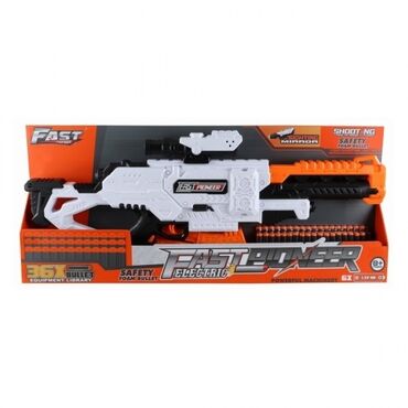 пистолет стреляющий орбизами: 🎯 Автоматический Бластер Junfa Fast Pioneer: Снайпер Космического