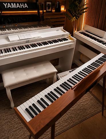 Digər: Elektro Pianino Qəhvəyi rəngli 88 klaviş tam oktava Pianino səslidir 4 — 3