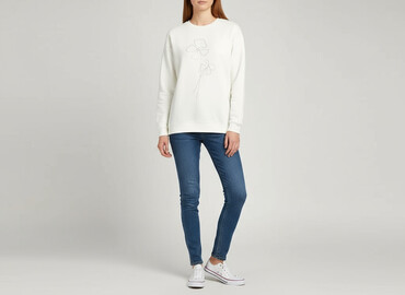 bluza z otworem na kciuk h m: Sinsay, Bluza damska
, rozmiar M