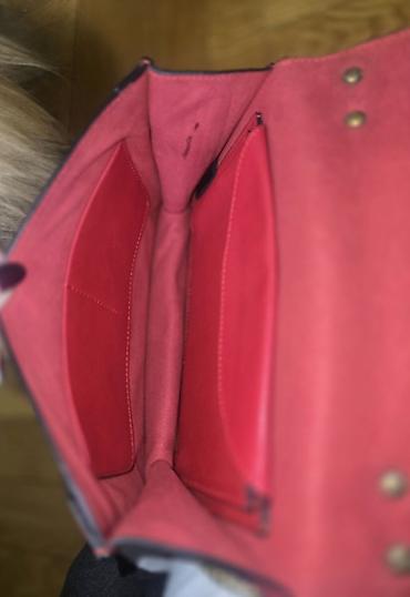 Torbe: Christin Dior J'adore kozna torba. J'ADIOR Shoulder Bag, crvena — 24