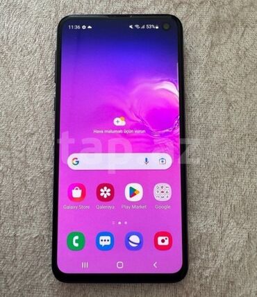 samsung j2 2017: Samsung Galaxy S10e, 128 GB, rəng - Qara