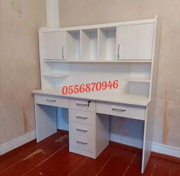 Masalar: Kompüter masası, Yeni, Açılmayan, Laminat, Dördbucaq masa — 3