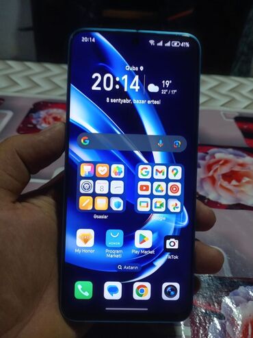 Motorola: Honor 90 Lite, 256 GB, rəng - Göy, İki sim kartlı