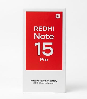 Redmi, Redmi Note 15 Pro, Новый, 512 ГБ, цвет - Черный, 1 SIM