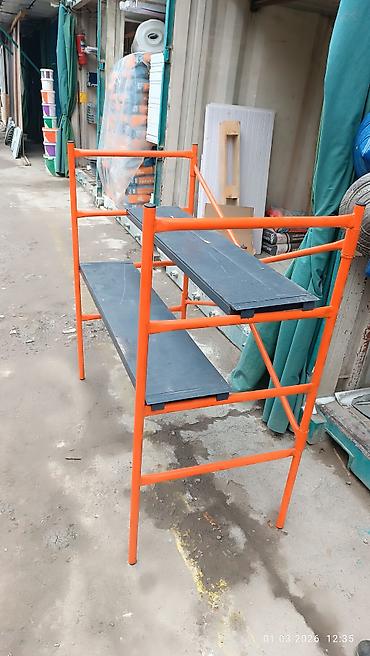 Строительные леса, стойки: Мини леса отличного качества подходит для ремонта дома компактный — 6