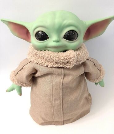 uşaq velür insancıqlar: Baby yoda 30 manat cox sirin oyuncag