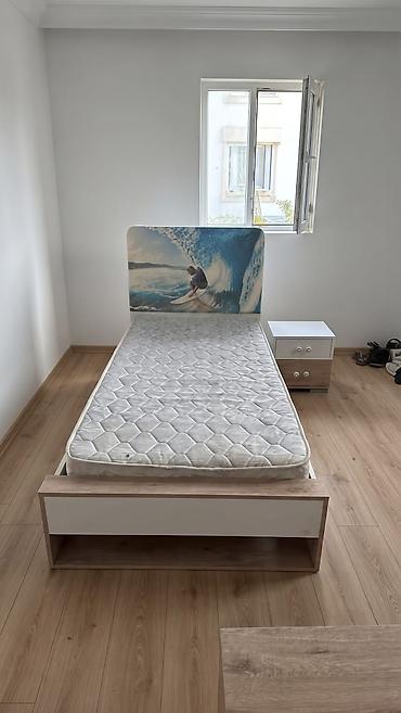gence stol: Oğlan və qız üçün, İşlənmiş, Təknəfərlik çarpayı, Yazı masası, Dolab, Tumba — 3