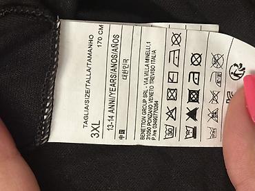 Futbolkalar: Sisley “Street Mood” uzunqol köynək - Rəng: qara, neon-sarı qrafik — 4