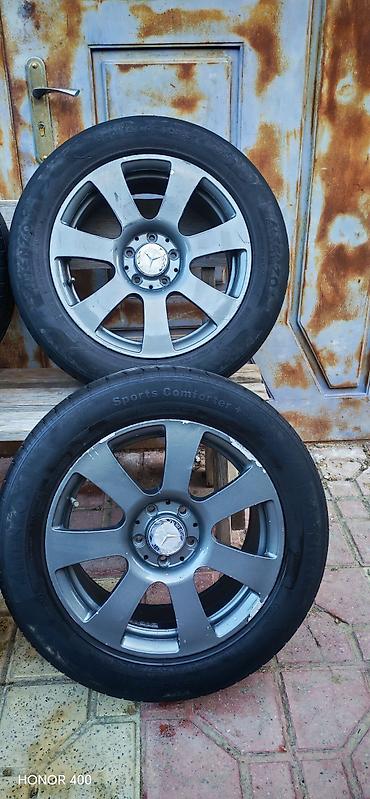 opel astra j disk: 4 ədəd yüngül lehimli disk və təkər komplekti - Disklər: 5 boltlu, 10 — 3