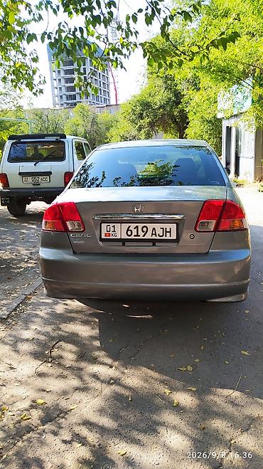 step wgn: Honda Civic: 2005 г., 1.7 л, Автомат, Бензин, Седан — 2