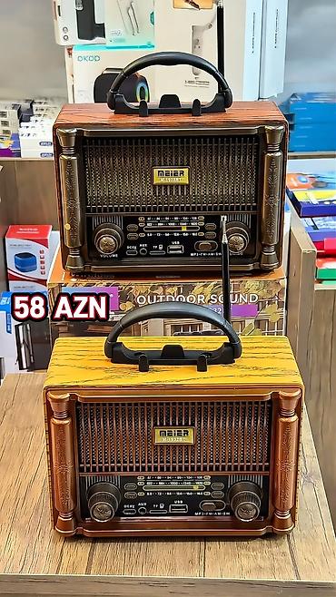 saz madem qiymetler: RADİO Retro üslublu daşına bilən radio kolleksiyası – MEIER və YUEGAN — 1